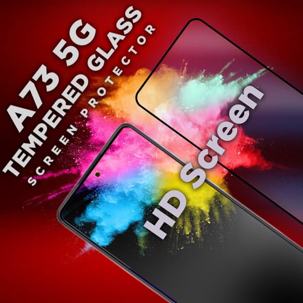 Samsung Galaxy A73 5G - Härdat glas 9H-Super kvalitet 3D