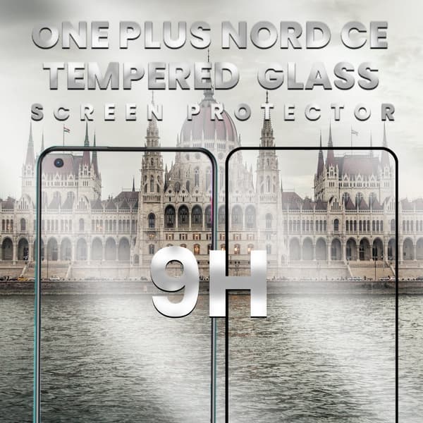 OnePlus Nord CE 5G - Härdat glas 9H-Super kvalitet 3D Skärmskydd