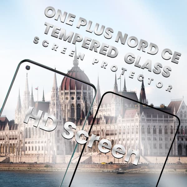 OnePlus Nord CE 5G - Härdat glas 9H-Super kvalitet 3D Skärmskydd