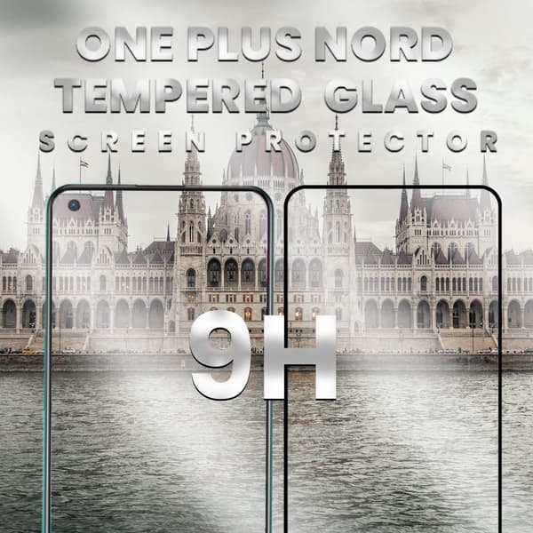 OnePlus Nord - Härdat glas 9H-Super kvalitet 3D Skärmskydd