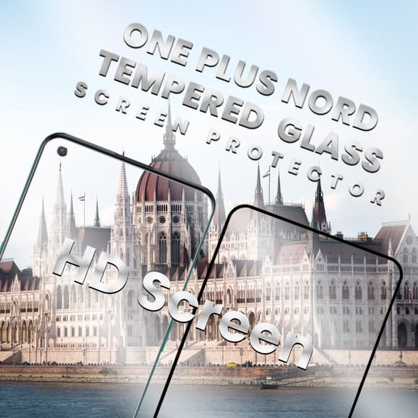 OnePlus Nord - Härdat glas 9H-Super kvalitet 3D Skärmskydd