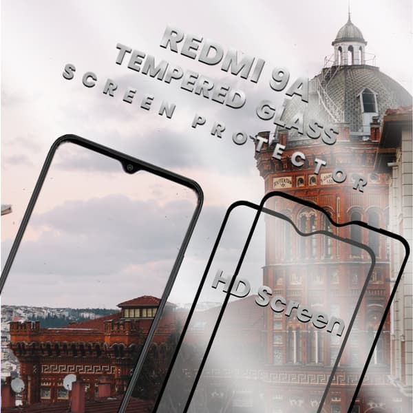 2-Pack Xiaomi Redmi 9A - Härdat Glas 9H - Super kvalitet 3D