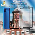 Miniatyrbild 1 av 5: 2-Pack Xiaomi Redmi 9A - Härdat Glas 9H - Super kvalitet 3D