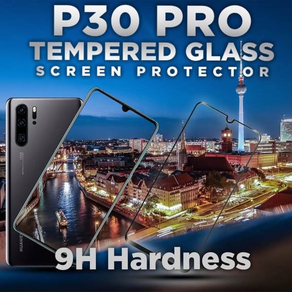 Huawei P30 Pro - Härdat glas 9H – 3D Super kvalitet