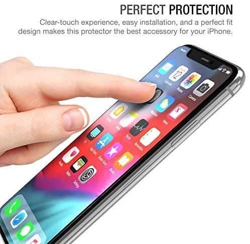 2-pak-10D skærmbeskytter iPhone11, 11 XR 6,1 tommer