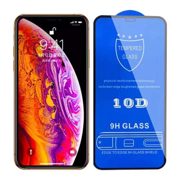 2-pak-10D skærmbeskytter iPhone 12 Mini, 5,4 tommer