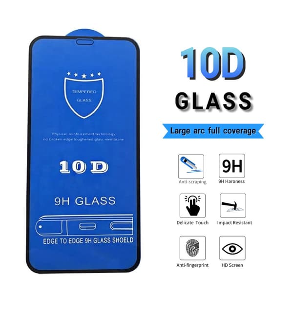 2-pak-10D skærmbeskytter iiPhone 7/8/SE2020/SE2022- 4.7 tommer