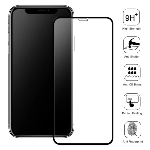 2-Pack -Golden Armor Skärmskydd iPhone 13, 13 Pro (6.1 Tums), Härdat Glas, hög kvalitet