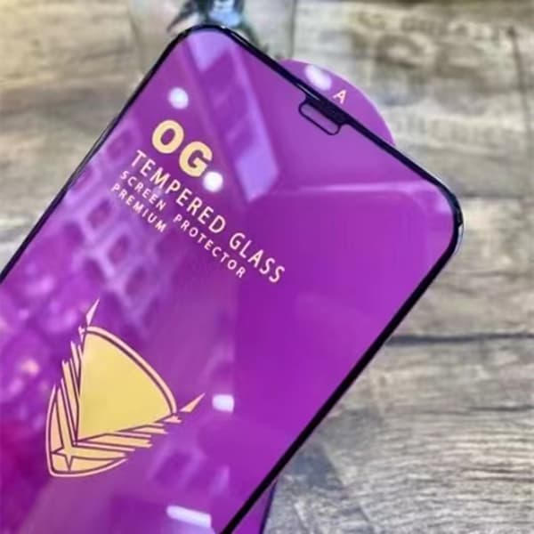 2-Pack -Golden Armor Skärmskydd iPhone 13, 13 Pro (6.1 Tums), Härdat Glas, hög kvalitet