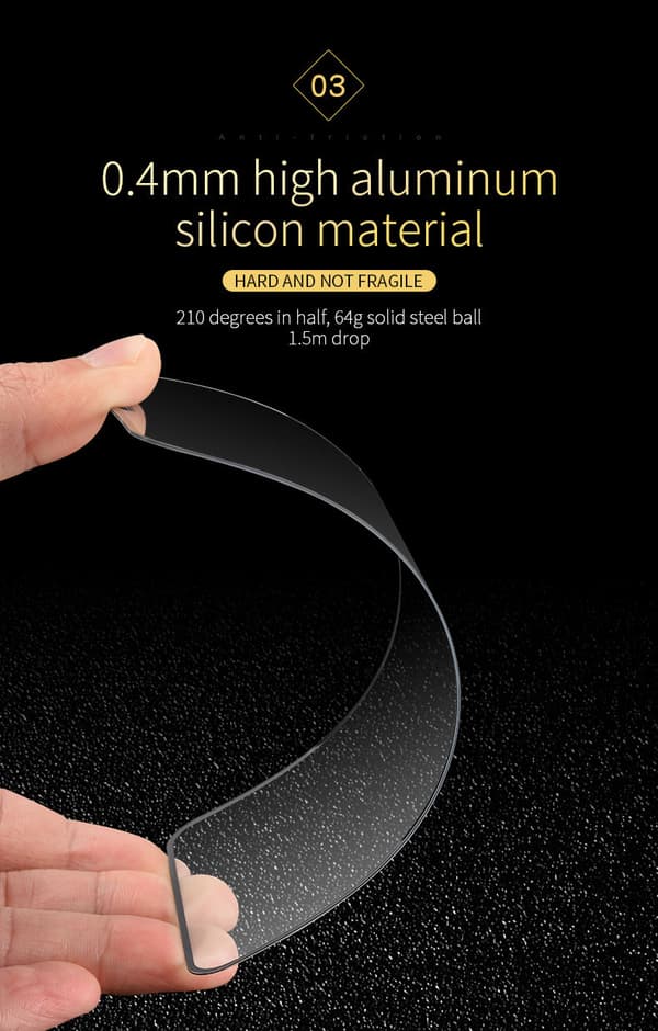 2-Pack -Golden Armor Skärmskydd iPhone 13, 13 Pro (6.1 Tums), Härdat Glas, hög kvalitet