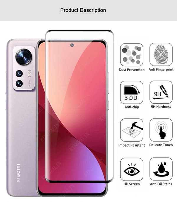 3x Skärmskydd i Härdat Glas för Xiaomi Mi 12