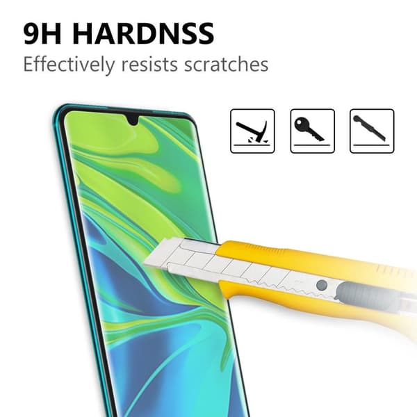3x Skärmskydd i Härdat Glas för Xiaomi Mi Note 8/ Note 8 Pro