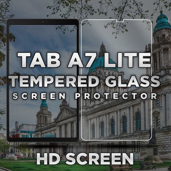 Samsung Galaxy Tab A7 Lite-Härdat glas 9H-Super Kvalitet skärmskydd