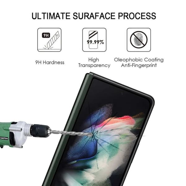 Samsung Galaxy Z Fold3 5G - Screen protector in tempered glass