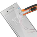 Miniatyrbild 4 av 4: Film Xperia XZ1 härdat glas anti-explosionsskydd brott reptransparent