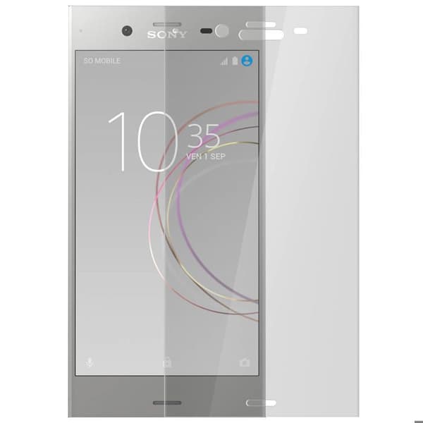 Film Xperia XZ1 härdat glas anti-explosionsskydd brott reptransparent