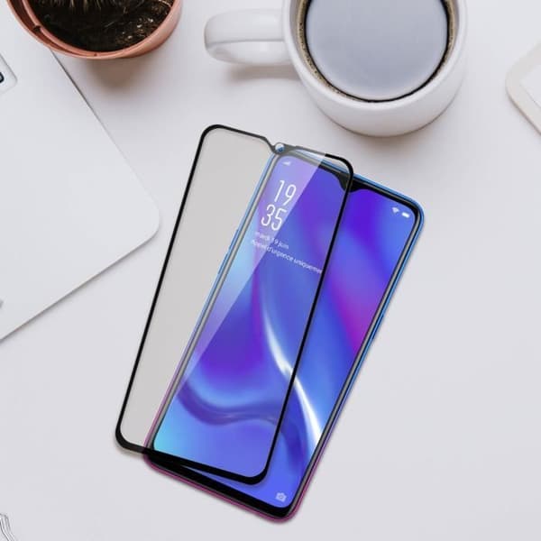Film Skyddande - Akashi - Oppo RX17 Neo - Härdat Glas 9H - Hel Skydd - Ultra-Tunn