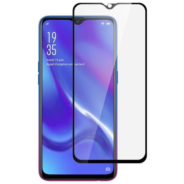 Film Skyddande - Akashi - Oppo RX17 Neo - Härdat Glas 9H - Hel Skydd - Ultra-Tunn