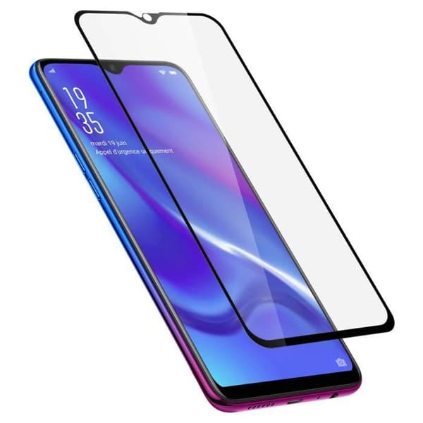 Film Skyddande - Akashi - Oppo RX17 Neo - Härdat Glas 9H - Hel Skydd - Ultra-Tunn