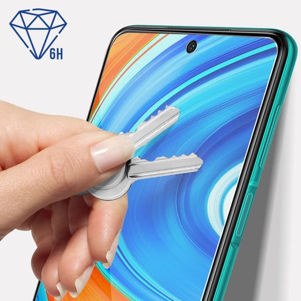 Film Redmi Note 9 Pro Max / 9 Pro / 9S Flexibelt glas 6H 3mk Flexibelt glas Lite