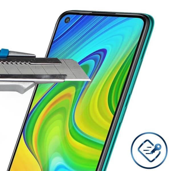 Skyddsglas - Xiaomi - Redmi Note 9 - Härdat glas 9H - Ultra-tunt - Stöt- och explosionssäkert