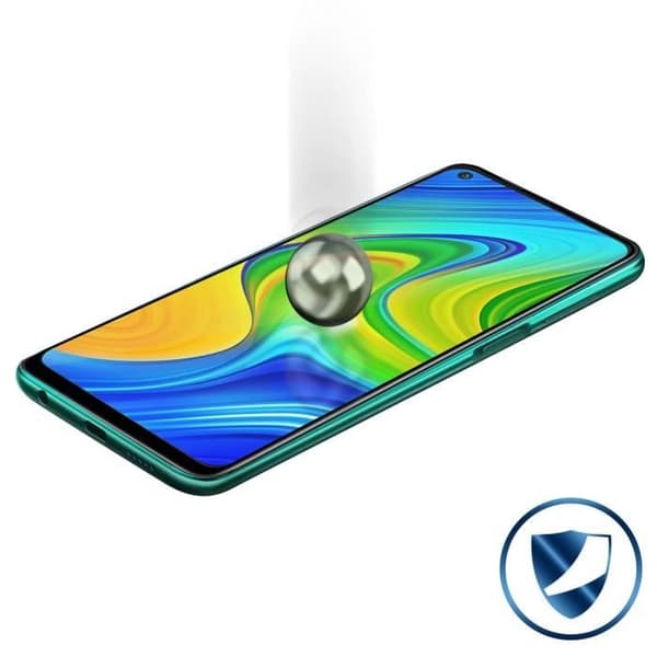 Skyddsglas - Xiaomi - Redmi Note 9 - Härdat glas 9H - Ultra-tunt - Stöt- och explosionssäkert