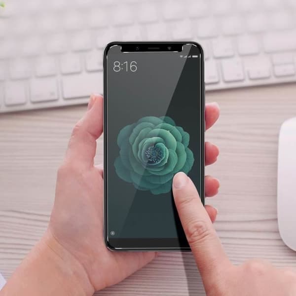 Skyddsfilm - AVIZAR - Xiaomi Mi A2 - Härdat glas - Ultratunt - Anti-repa 9H