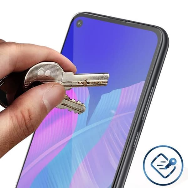Filmskydd - Huawei - P40 Lite E - Härdat glas 9H - Stötskydd - Anti-fingeravtryck - Ultra tunn