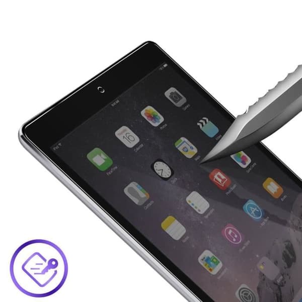Film i härdat glas - AKASHI - iPad Air 2 / Pro 9.7 - 9H - Repellent - Ultra tunn