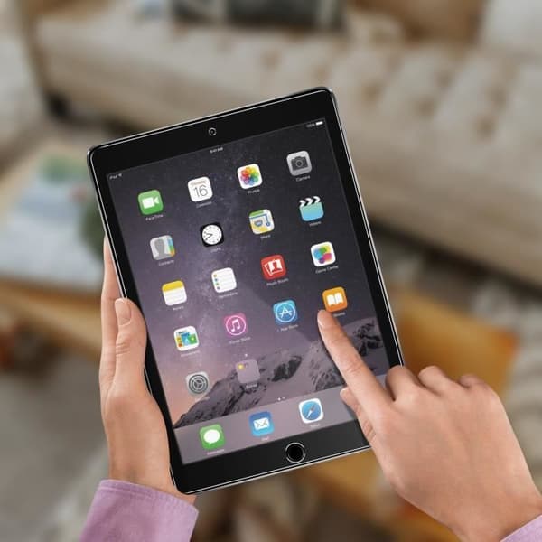 Film i härdat glas - AKASHI - iPad Air 2 / Pro 9.7 - 9H - Repellent - Ultra tunn
