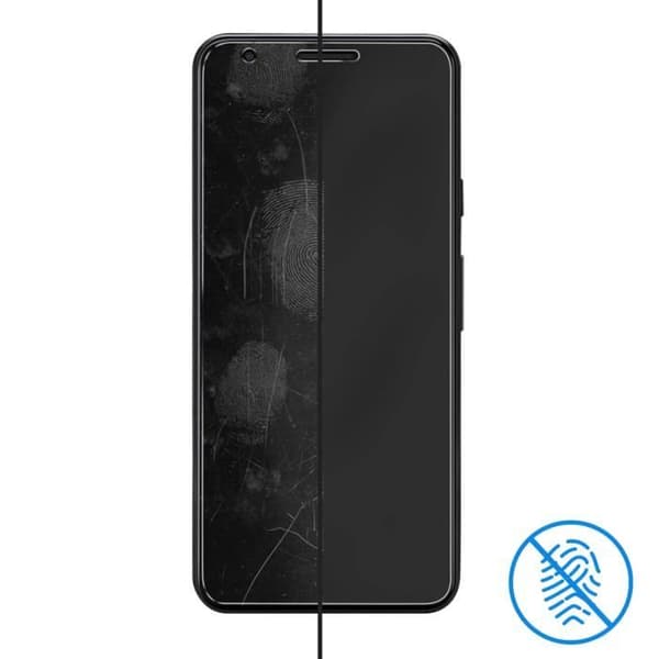Skyddsglas i härdat glas 9H 0.3mm för Google Pixel 3A - AVIZAR - Vit - Stötar och repor