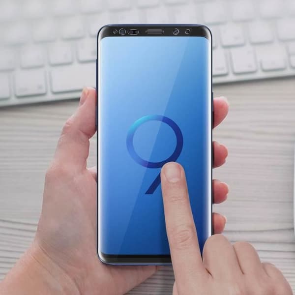 Skyddsglas - Samsung - Galaxy S9 Plus - Härdat glas - 5D Full Cover - Transparent