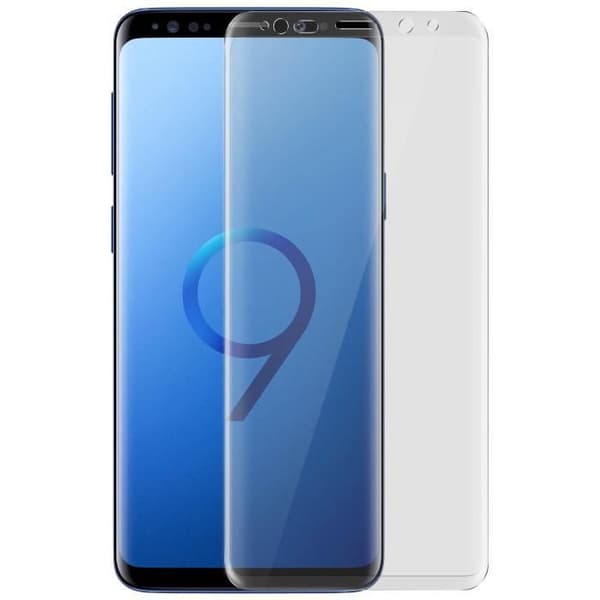 Skyddsglas - Samsung - Galaxy S9 Plus - Härdat glas - 5D Full Cover - Transparent