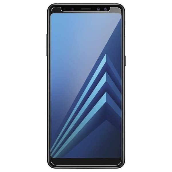 Galaxy A8 filmskärmsskydd i härdat glas 9H Anti-explosion Transparent
