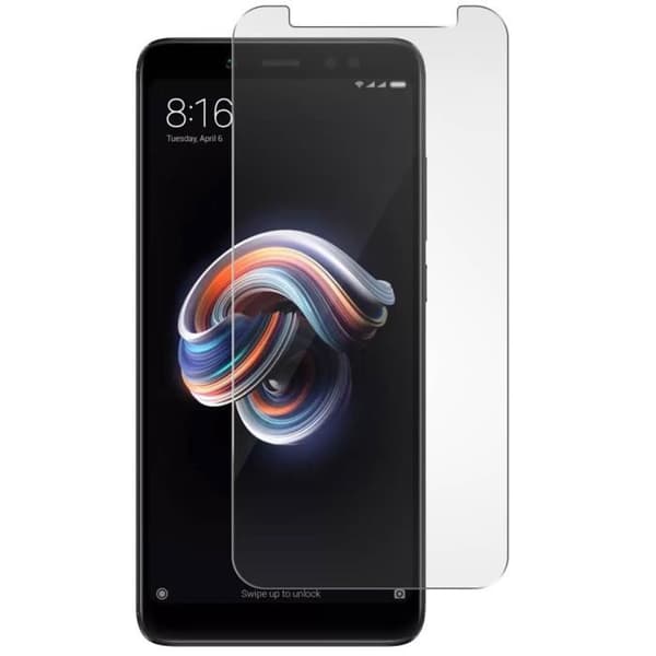 Skyddande film - Xiaomi - Redmi Note 5 - Härdat glas - Anti-explosion - Ultrafin
