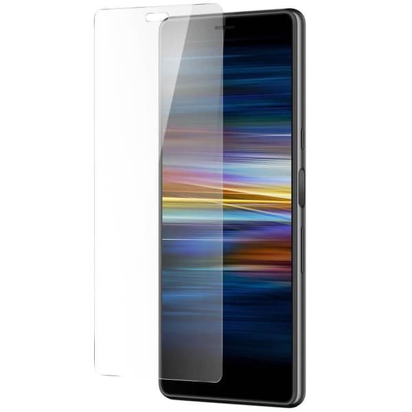 Skyddsfilm - AVIZAR - Sony Xperia L3 - 9H härdat glas - Transparent - Stötsäker