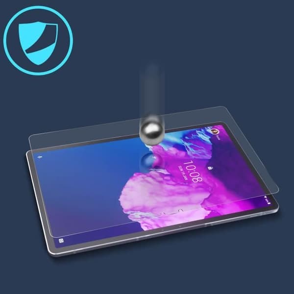 Film Skärm - Lenovo - Tab P11 Pro - Härdat Glas 9H - Anti-fläckar - Transparent Vit