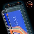 Miniatyrbild 4 av 4: Skyddsfilm - AVIZAR - Galaxy J6 Plus - 9H härdat glas - Fasade kanter - 11D-teknik