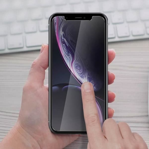 Skyddsfilm - AVIZAR - iPhone XR - 9H härdat glas - Ultratunn - Anti-repa