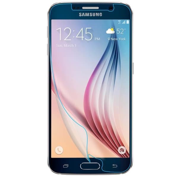 Pack 3x skärmskyddsfilmer för Samsung Galaxy S6 - Anti-Scratch Transparent