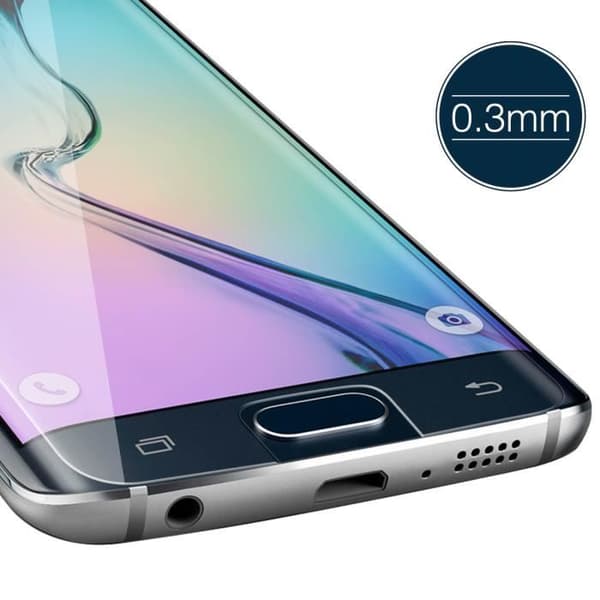 Skyddsfilm - AVIZAR - Samsung Galaxy S6 Edge - Härdat glas - Anti-repor - Ultrabeständig