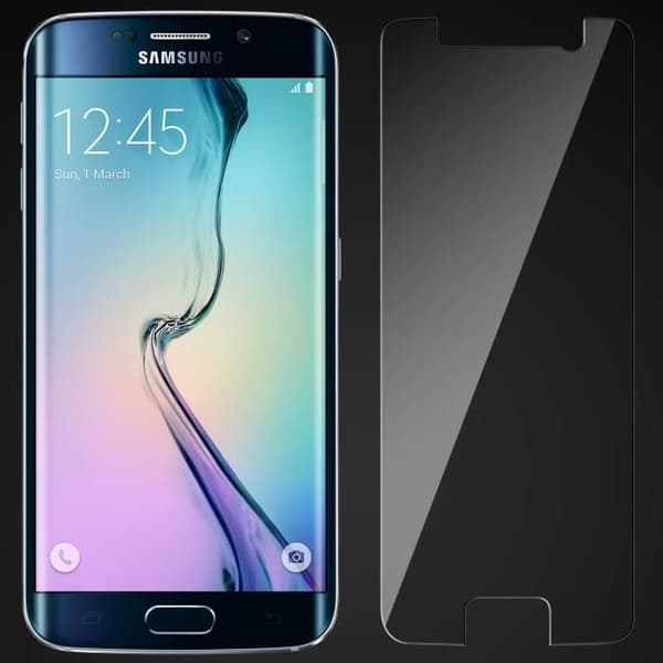 Skyddsfilm - AVIZAR - Samsung Galaxy S6 Edge - Härdat glas - Anti-repor - Ultrabeständig