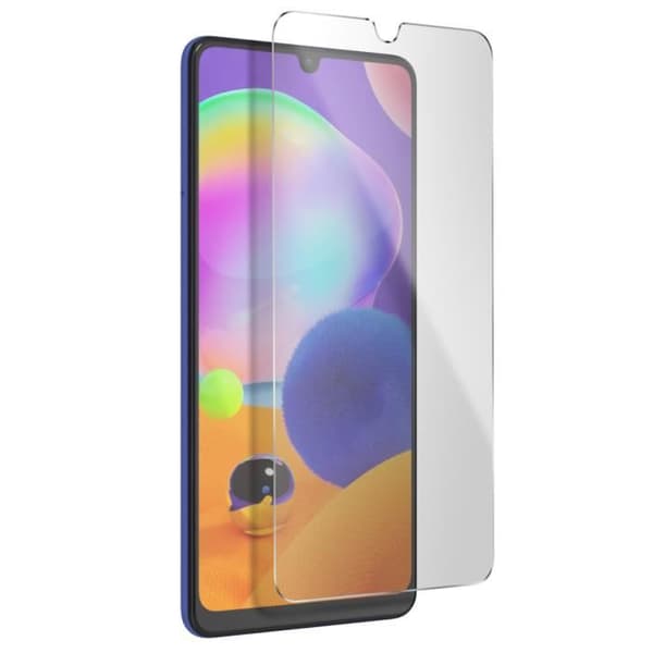 Film för Samsung Galaxy A31 härdat glas 9H Stötsäker Anti-Fingerprint Transparent