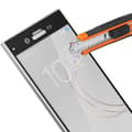 Miniatyrbild 4 av 4: Film Xperia XZ1 skärmskydd i härdat glas anti-explosion repor - svart