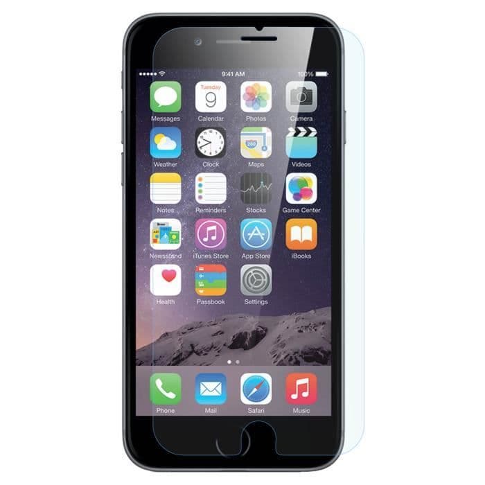 iPhone 6 Skärmskydd i härdat glas - Genomskinlig