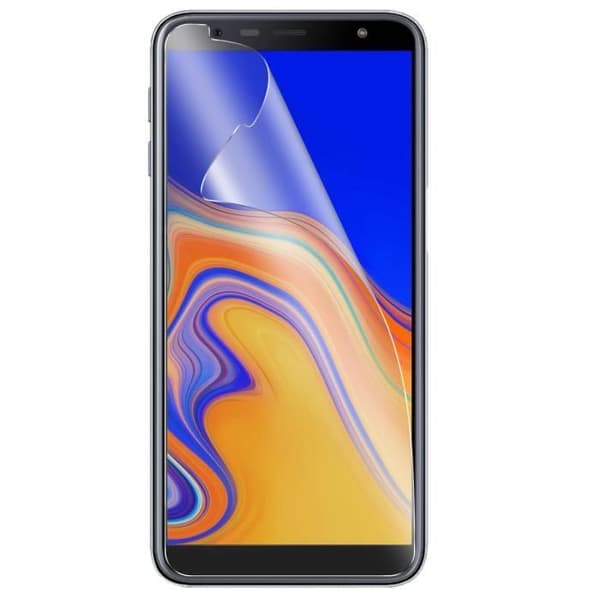 Skyddsfilm - AVIZAR - Galaxy J6 Plus - Flexibel - Genomskinlig - Anti-repa