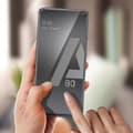 Miniatyrbild 3 av 4: Skyddsfilm - AVIZAR - Samsung Galaxy A80 - 9H härdat glas - Transparent - Stötsäker