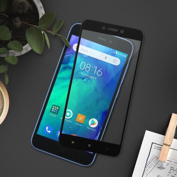 Skyddsfilm - AVIZAR - Xiaomi Redmi Go - Härdat glas - Anti-spår - 9H