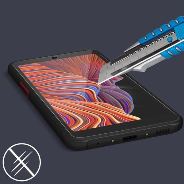 Akashi 9H härdat glasfilm för Samsung Galaxy Xcover 5 - Stöt- och repskydd