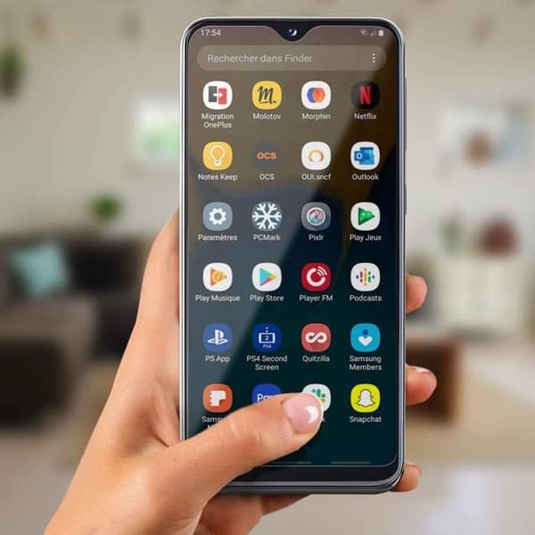 Film för Samsung Galaxy A20e Flexibelt glasskärmskydd 9H Stötsäkert Transparent